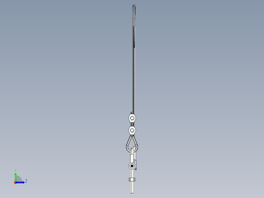 型材-BR COUNTERBALANCE CABLE 3842518798左视缩略图