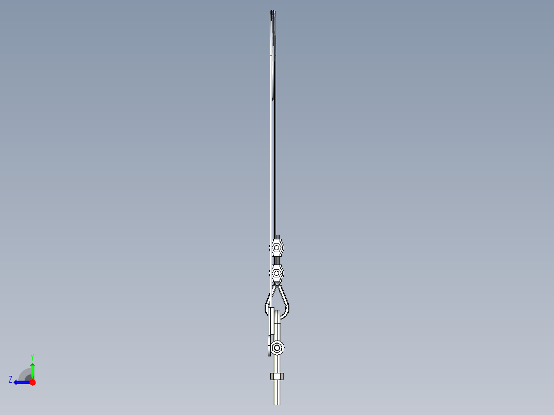 型材-BR COUNTERBALANCE CABLE 3842518798右视图