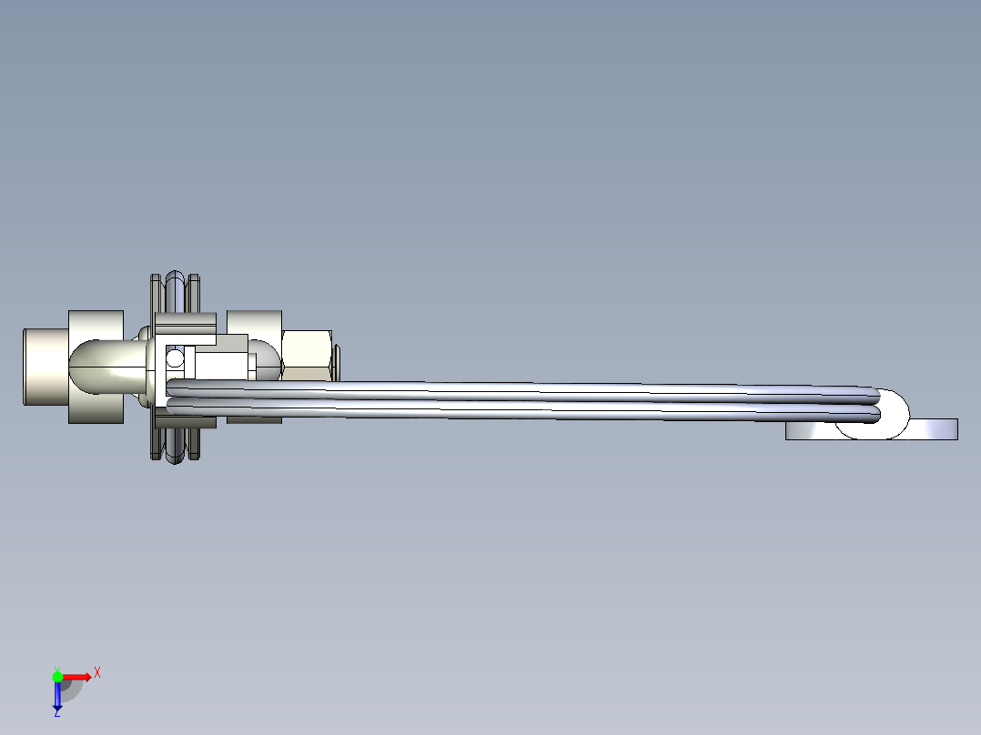 型材-BR COUNTERBALANCE CABLE 3842518798俯视图