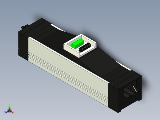型材-KJN POWER STRIP RCD KJN336014正等轴测缩略图