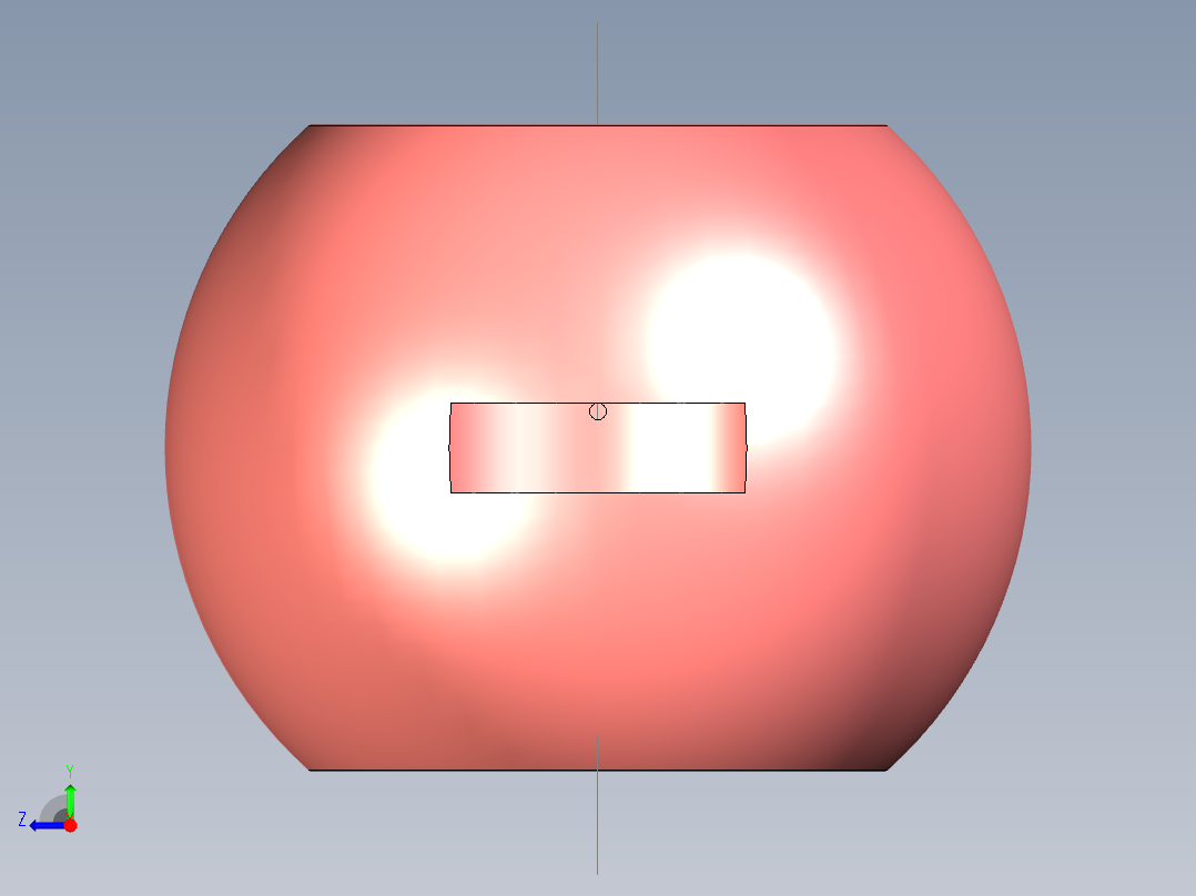 管道手动球阀-水管开关阀-手动阀门User Library-Flange C300DN100_DN100.BP右视图