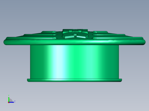 UG毕业设计左视缩略图