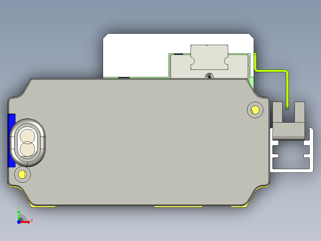 威洛博LES小滑台LES25-Lxx-S50-BR前视图