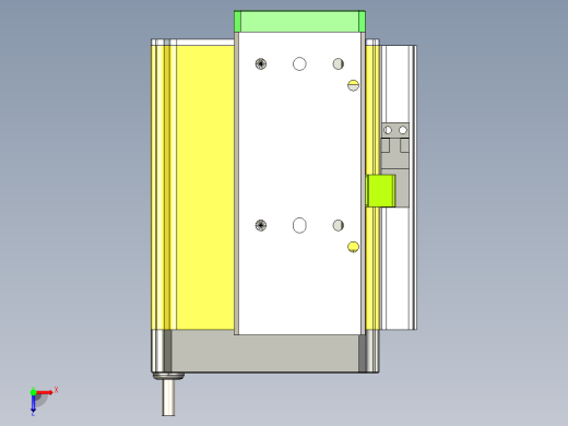 威洛博LES小滑台LES25-Lxx-S50-BR俯视缩略图