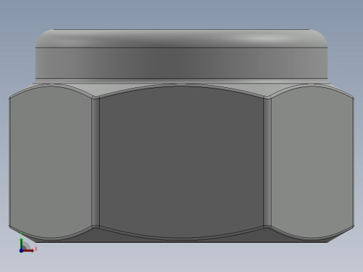 紧固件-0.3125 Lock Nut前视缩略图