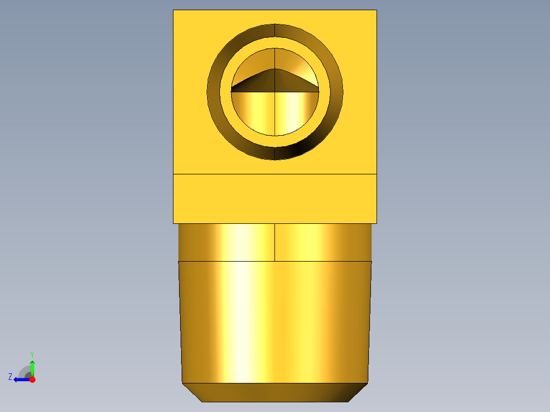 倒齿式工业管接头Hose Barb 90Deg Elbow to Male Pipe 129HB-4-2右视图