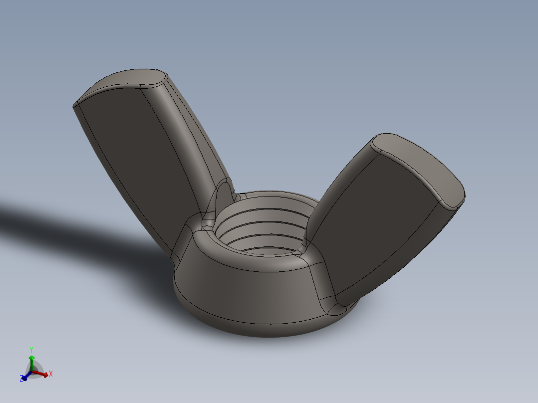 紧固件-0.7500 Wingnut