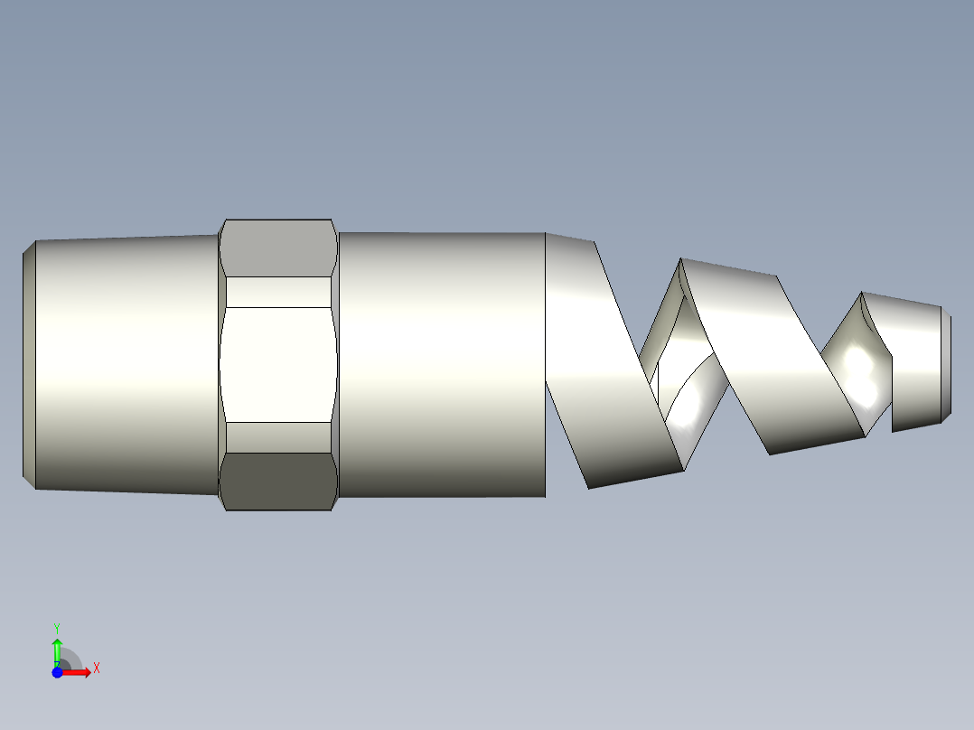螺旋喷嘴3分前视图