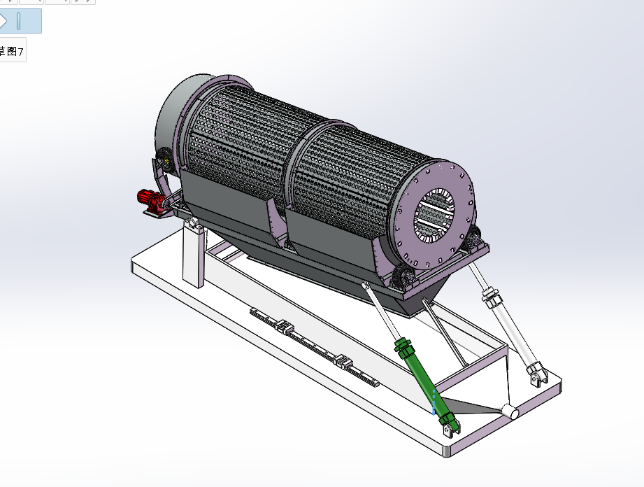 2024.06月-铸铁件表面清砂机sw18