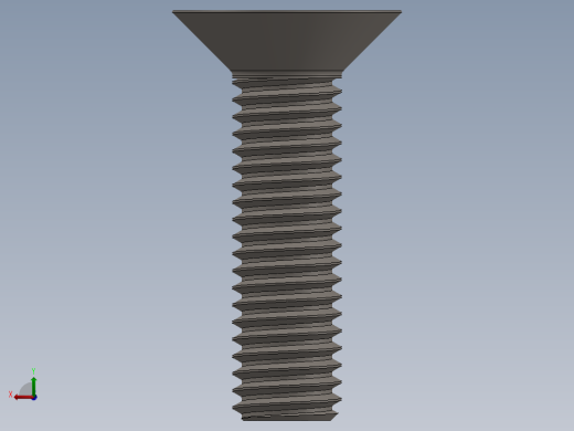 Screw_ISO_10642_M8x30_A2.SLDPRT后视缩略图
