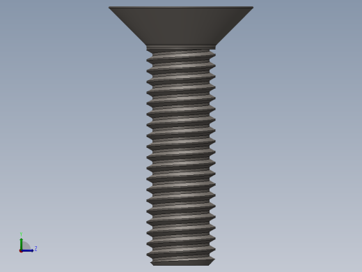 Screw_ISO_10642_M8x30_A2.SLDPRT左视缩略图