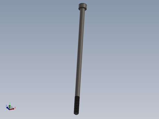 Screw_DIN_912_M6x150_A2.SLDPRT公制内六角螺钉