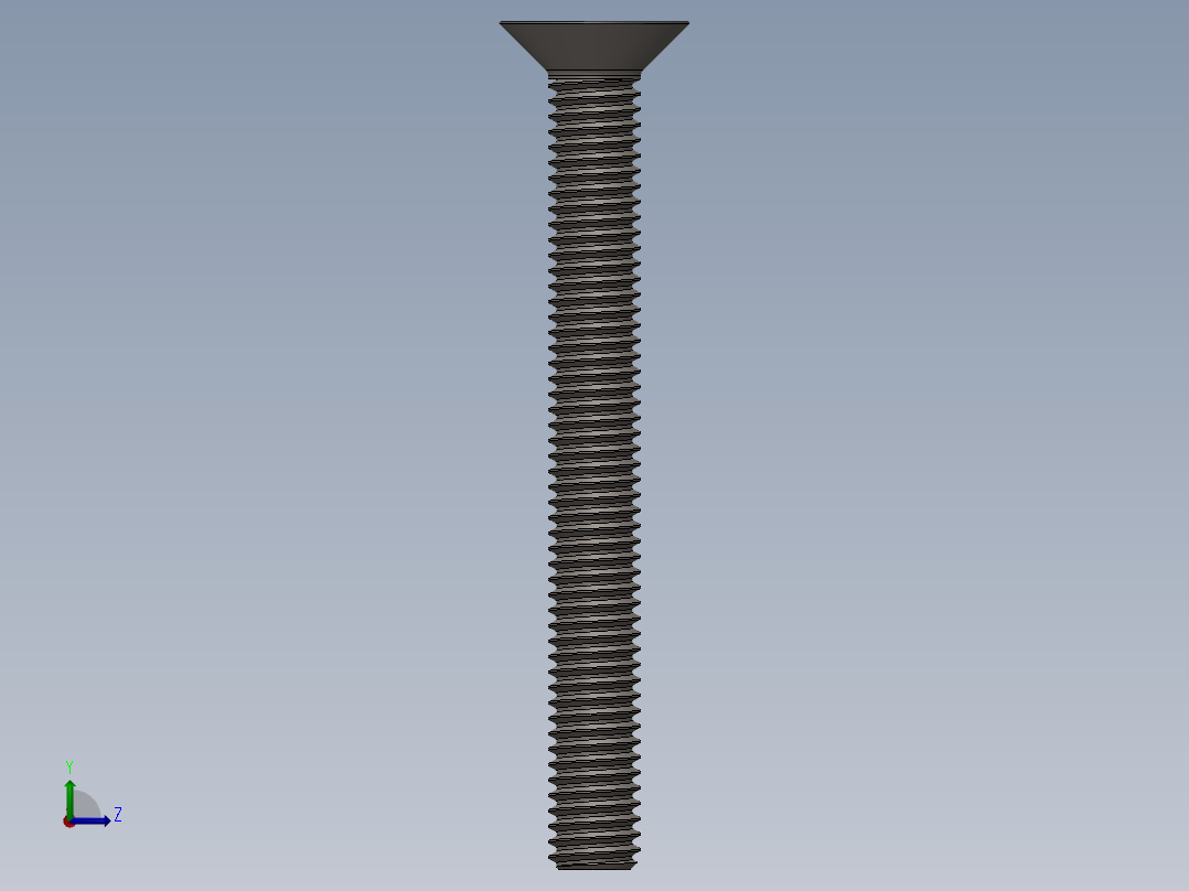 Screw_ISO_10642_M6x55_A2.SLDPRT左视图