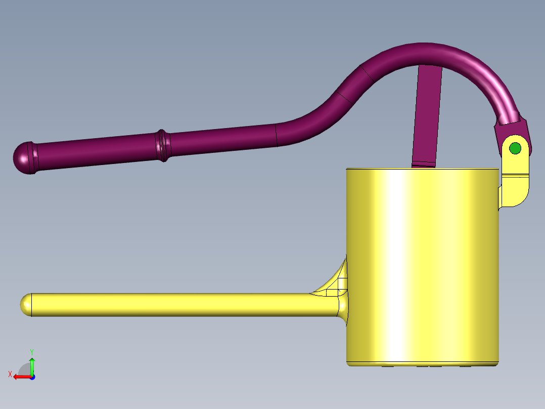 压面机榨汁机后视图