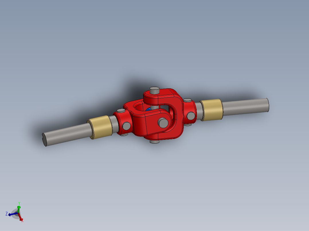 万向节(5)主视图