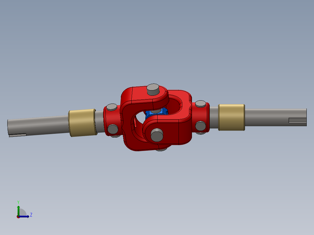 万向节(5)左视图