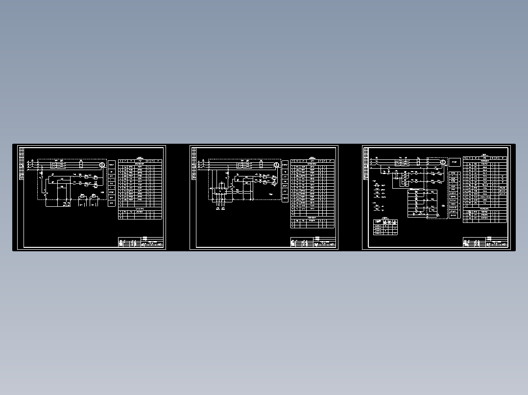 cad机电类图纸下载