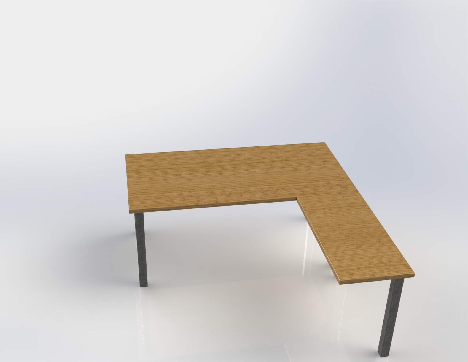 带右侧角的书桌角书桌12