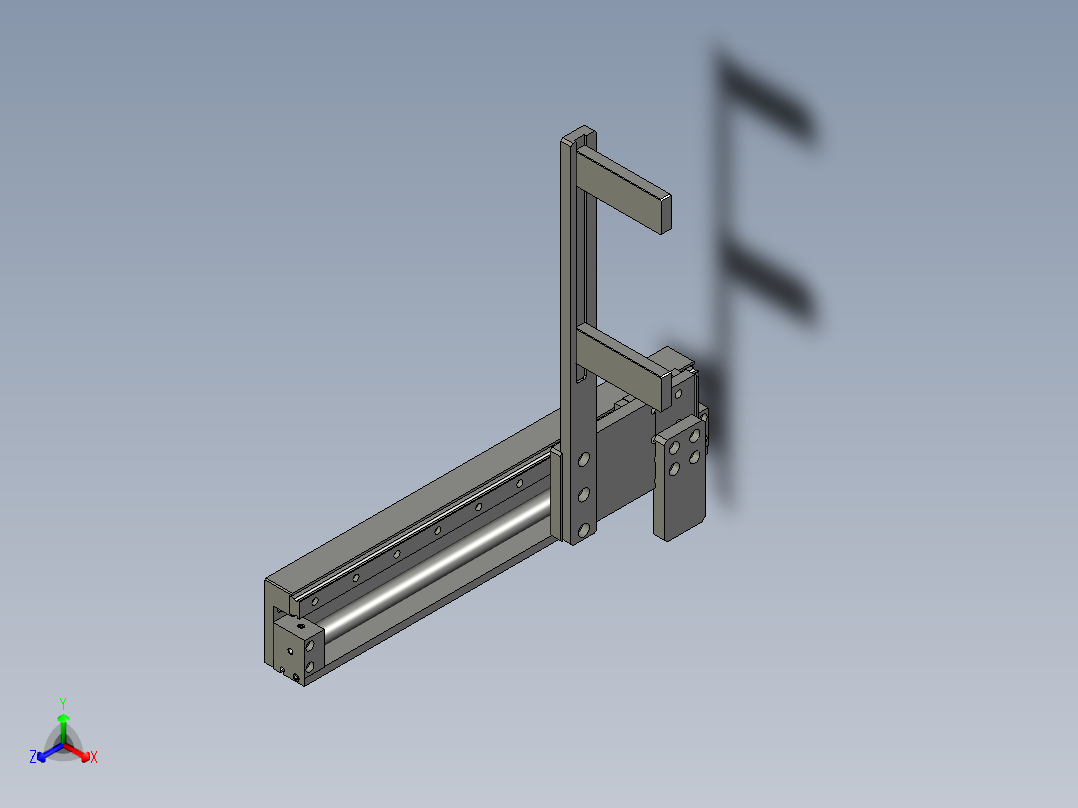 TTK2V10-07-00卸料机构主视图