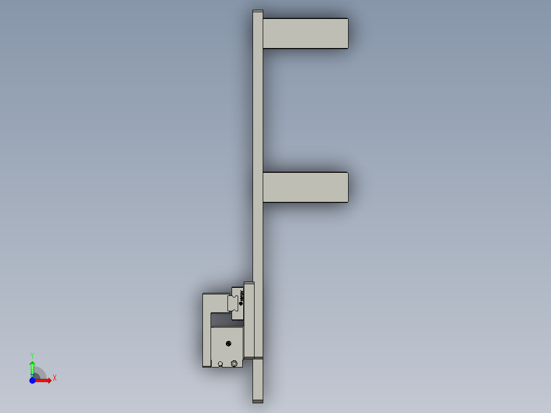 TTK2V10-07-00卸料机构前视图