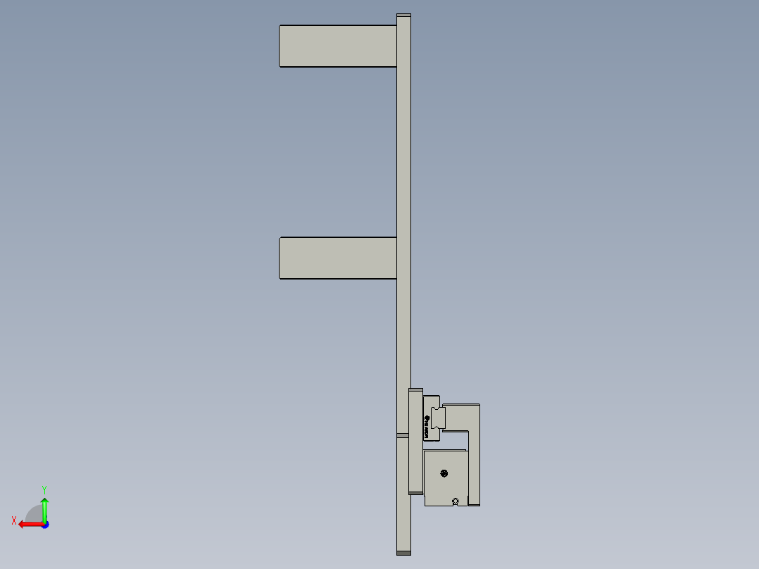 TTK2V10-07-00卸料机构后视图