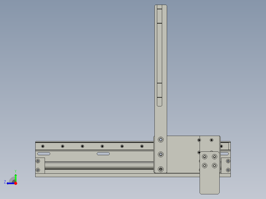 TTK2V10-07-00卸料机构右视图