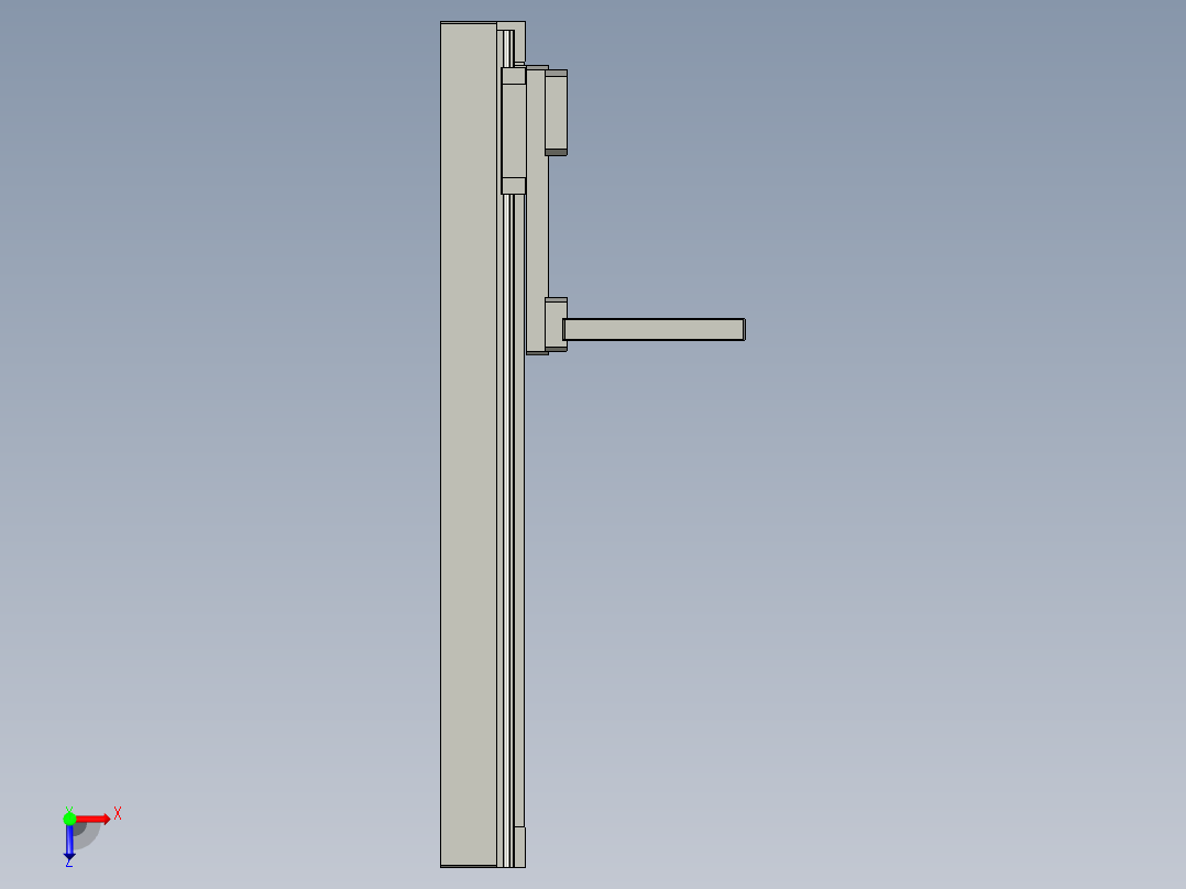 TTK2V10-07-00卸料机构俯视图