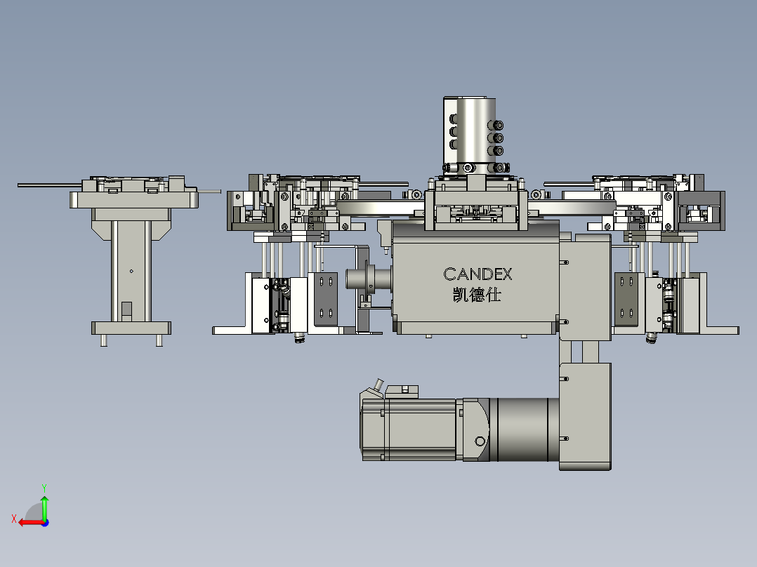 TW18A52V10-02-00转盘总装后视图