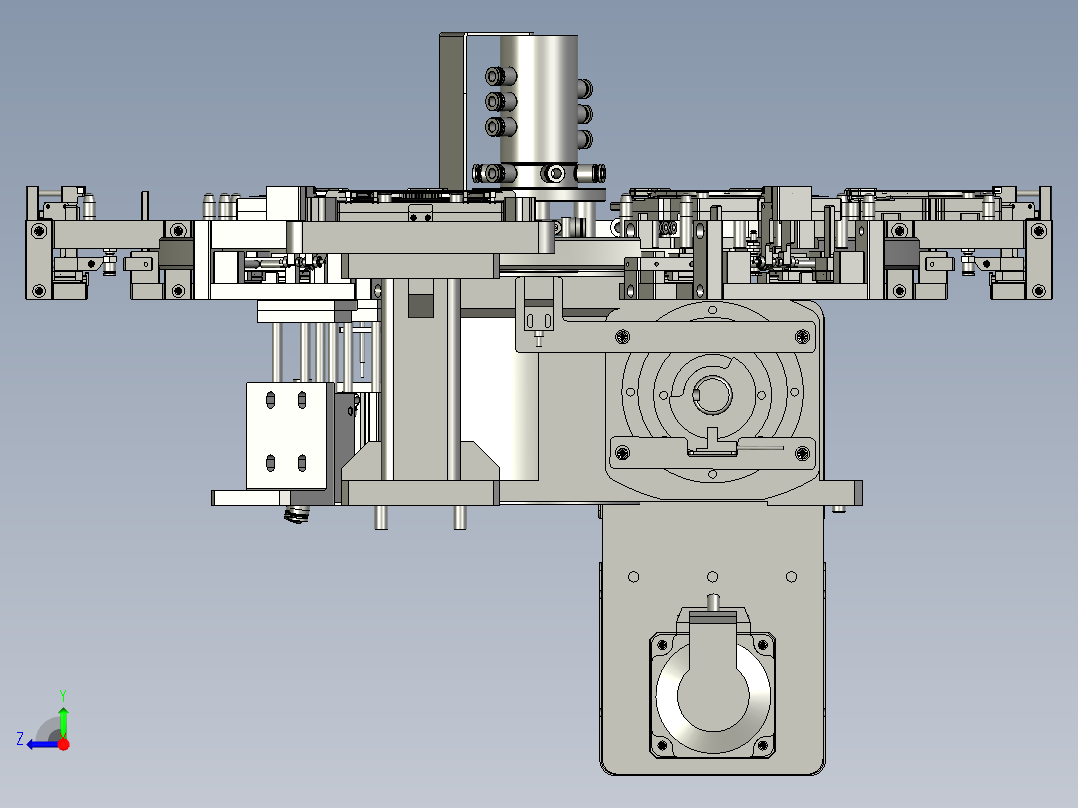 TW18A52V10-02-00转盘总装右视图