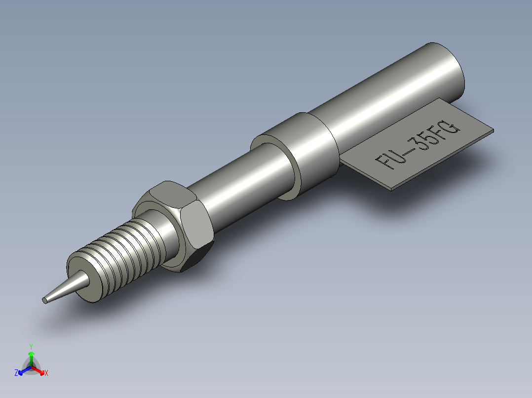 光纤FU-35FG主视图