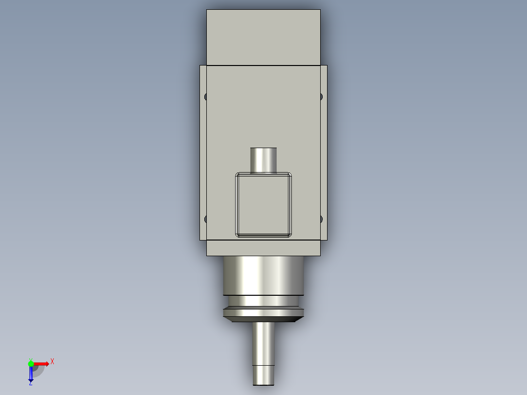 JFJ80-2-22KW-DD254-J50-L(R)电机俯视图