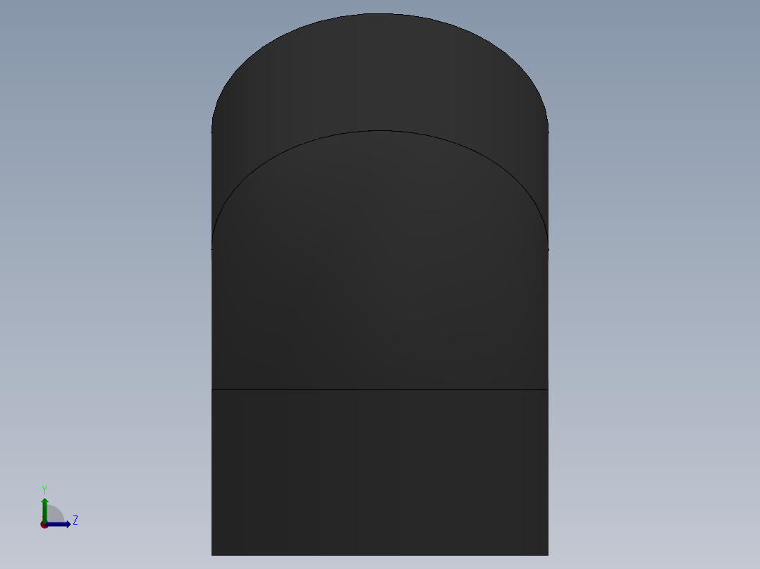 ELBOW_DN200_PN10_U-PVC_0左视图