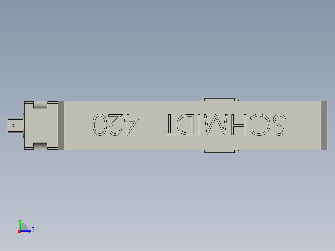 史密特420压接机左视图
