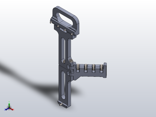 Voron v0.1带手柄的可折叠线轴架