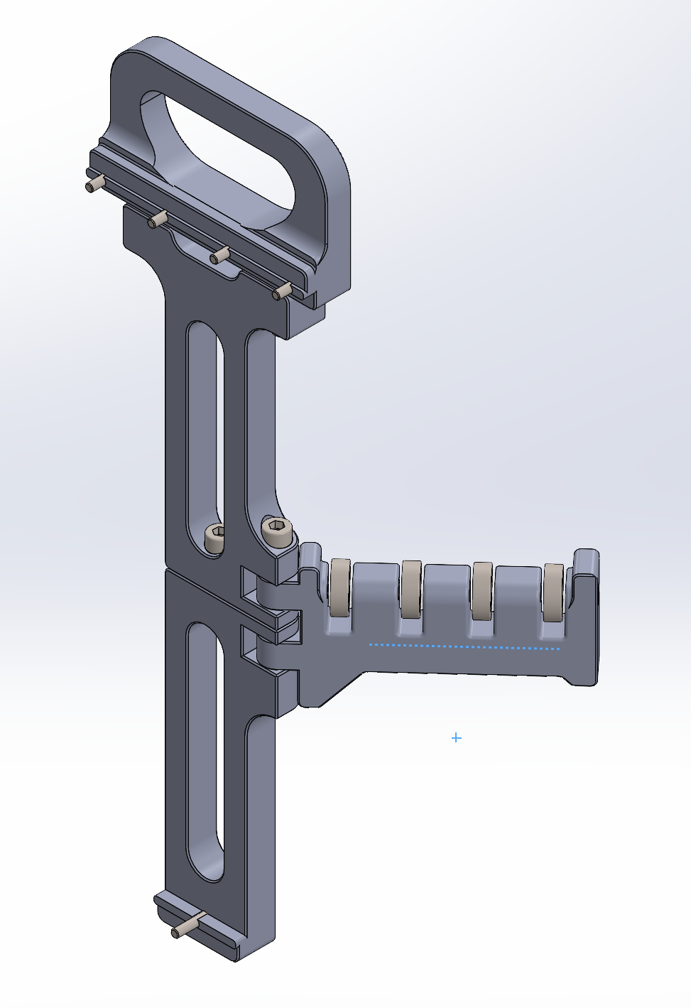 Voron v0.1带手柄的可折叠线轴架