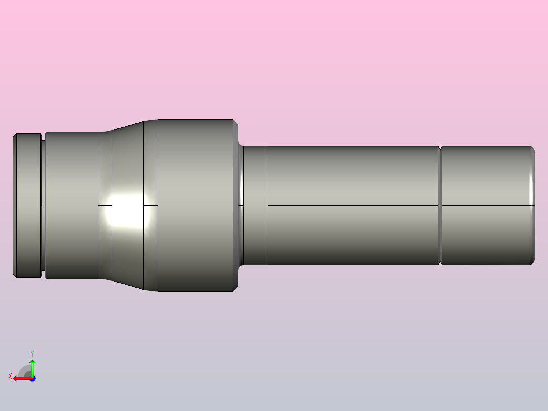 管接头螺纹67PLM-8M-10M系列后视图