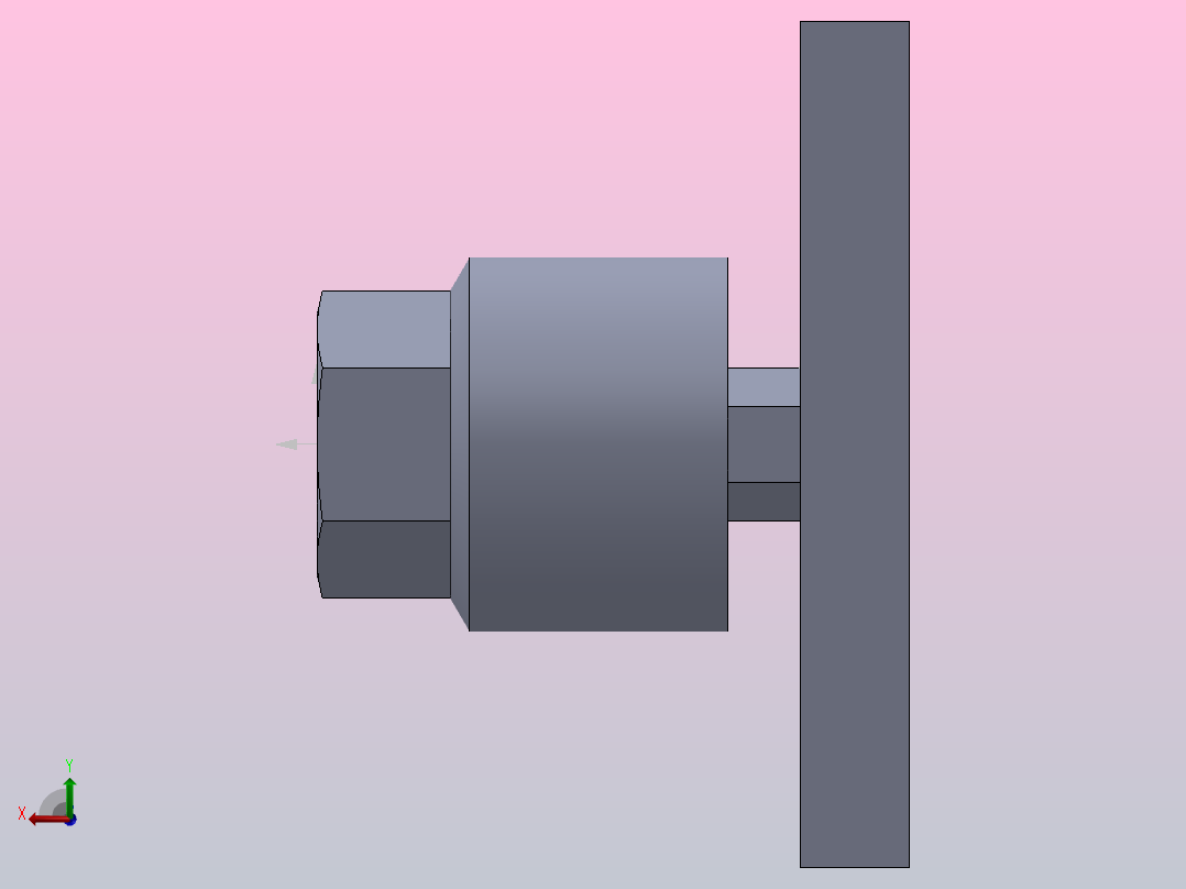 浮动接头JAF40-14-150后视图