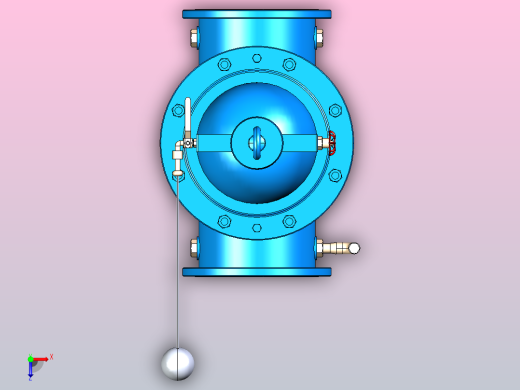 遥控浮球阀[300]俯视缩略图