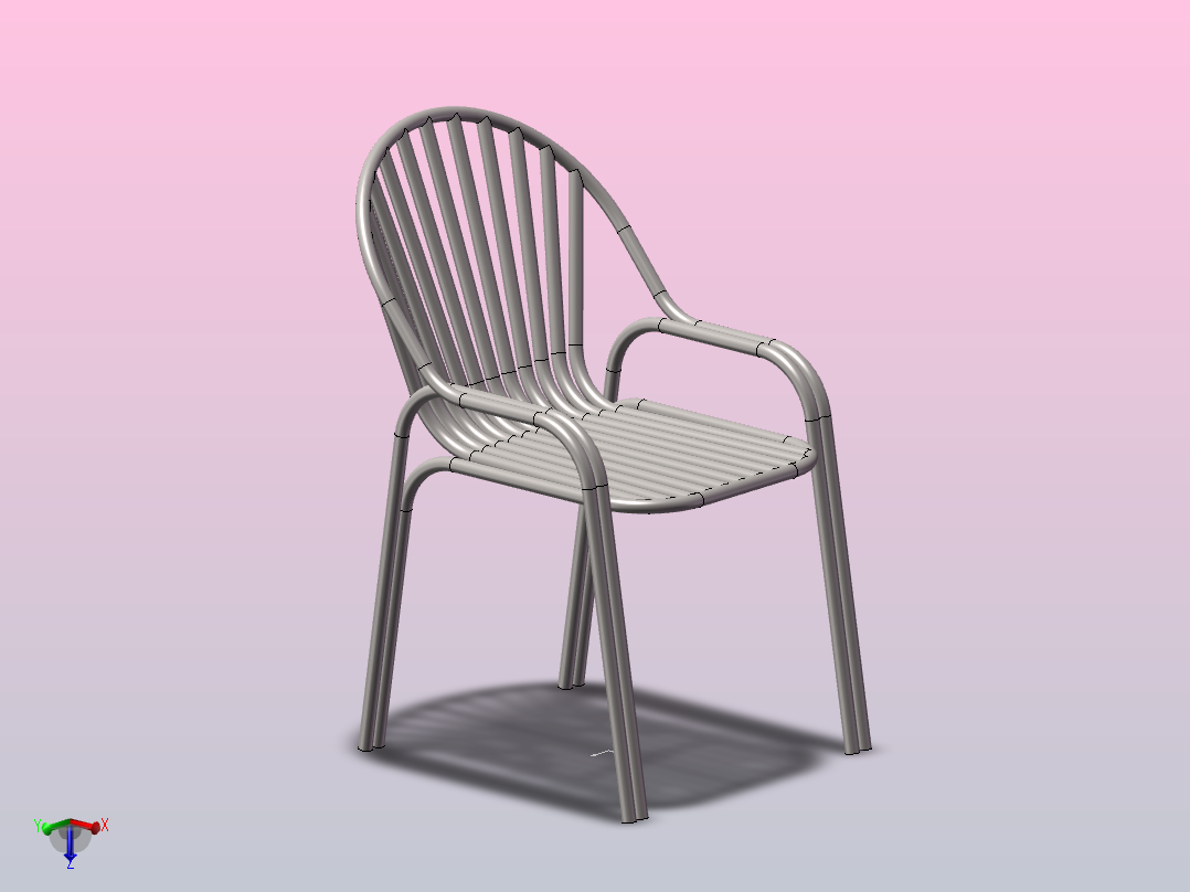 椅子主视图