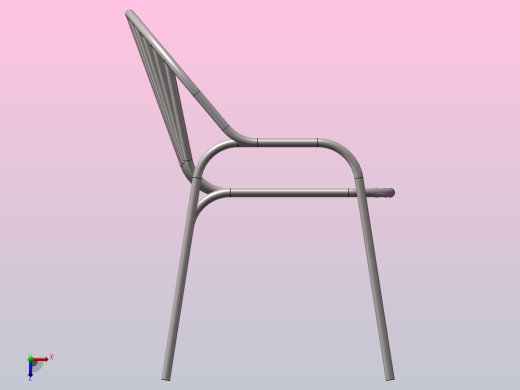 椅子俯视缩略图
