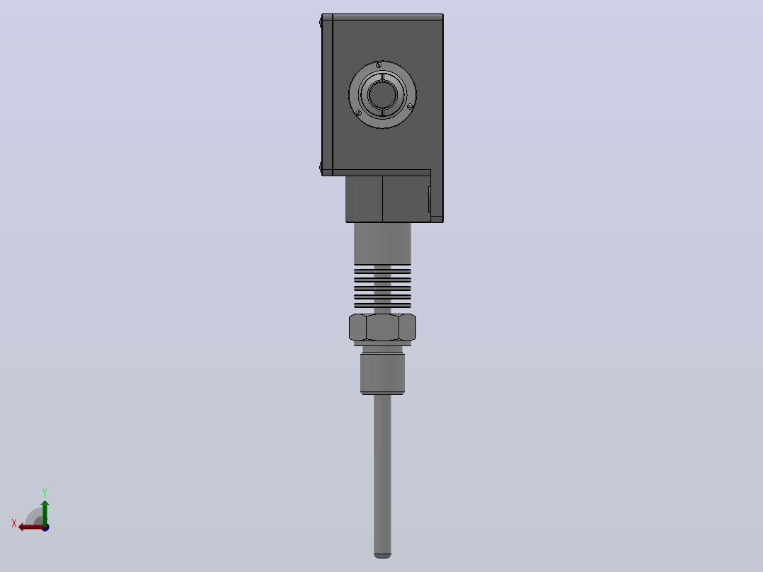 TXTC1型智能╱电子温度开关╱控制器[TXTC1-1PTA1.100N.82]后视图