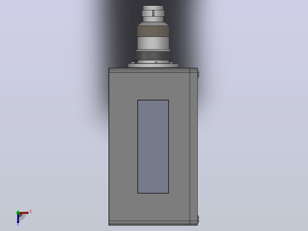 TXTC1型智能╱电子温度开关╱控制器[TXTC1-1PTA1.100N.82]俯视图