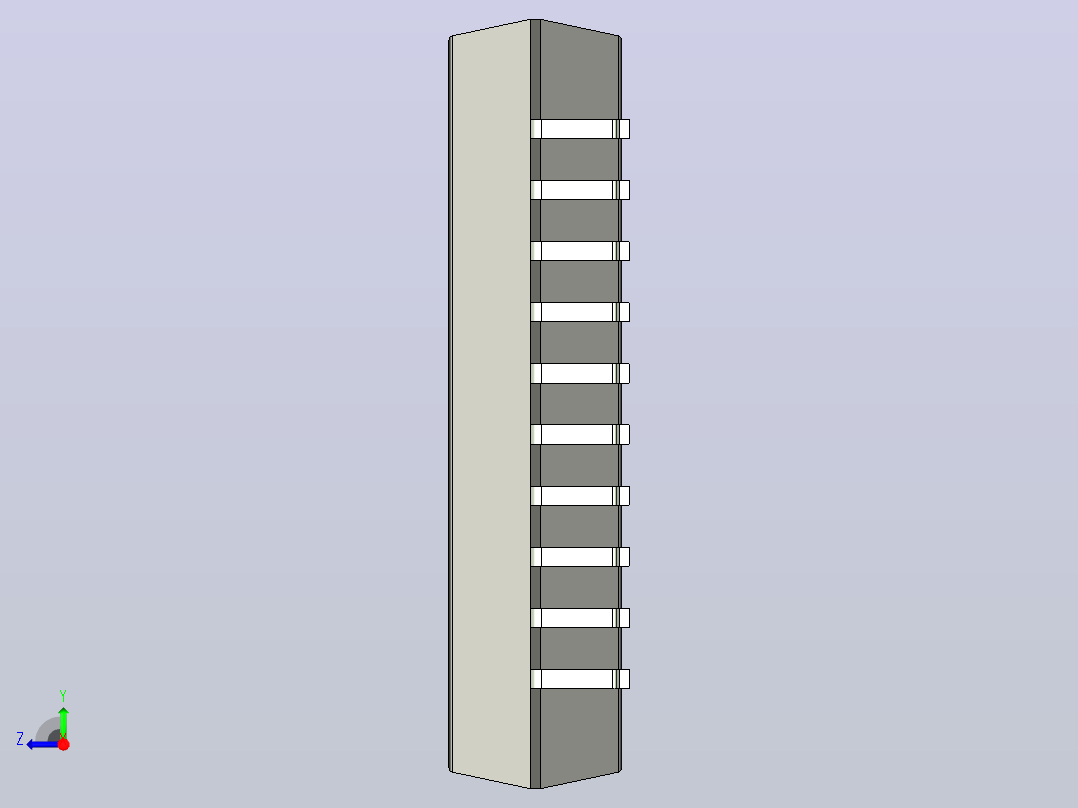 106x SOIC 封装（小外形集成电路）SOIC127P1420X360-20N右视图