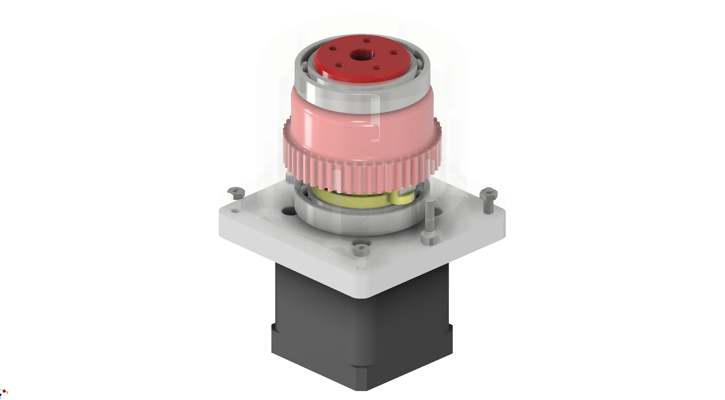 Nema 17步进电机谐波减速器用于3D打印机