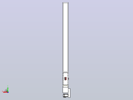 伺服电机集成皮带传动直线执行器TPA-OCB-140-256-L1550-MR-P75-N3后视缩略图
