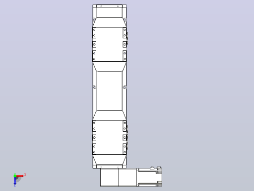 皮带直线轴双滑块型TPA-GCBS-150-P80-L75-DL-M75-N3俯视缩略图