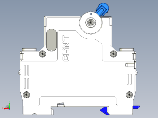 NBDP-63H 3P小型断路器三维模型202404后视缩略图