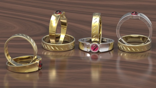 一对女士戒指缩略图