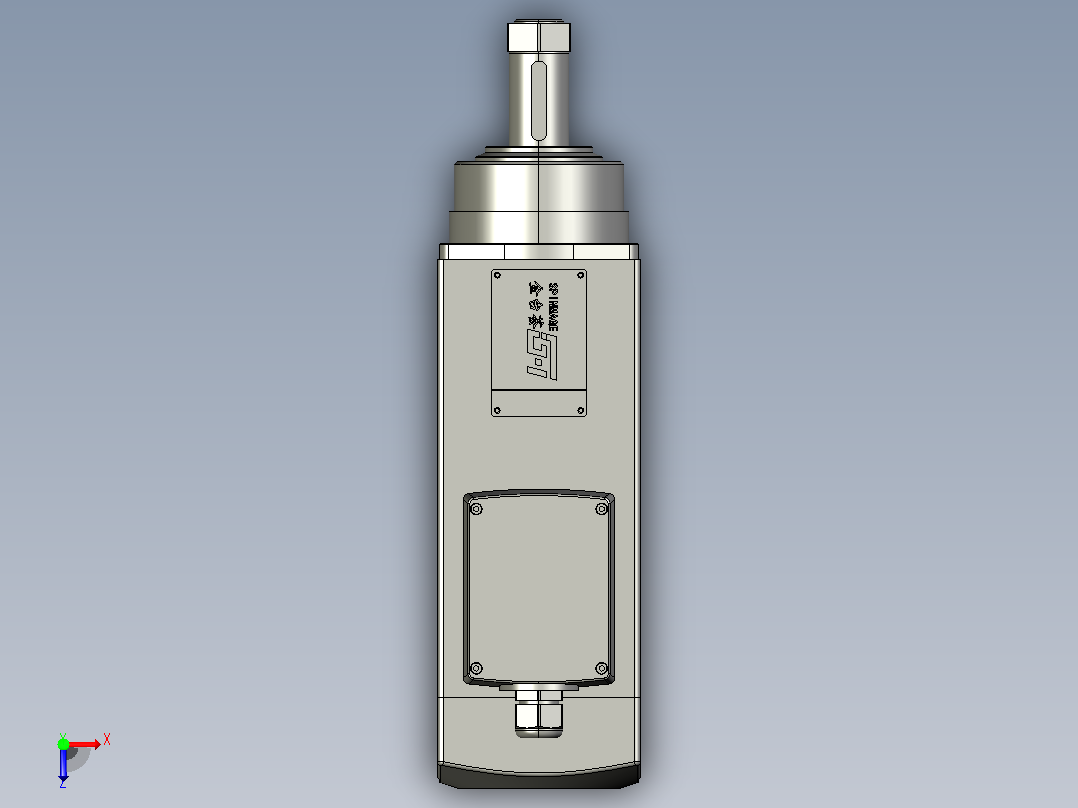 JTH1090B-SF30 精密开槽电机[JTH1090B-S12P6.00-SF30] (2)俯视图