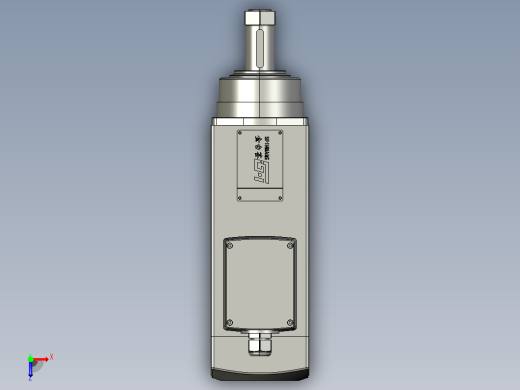 JTH1090B-SF30 精密开槽电机[JTH1090B-S12P6.00-SF30] (2)俯视缩略图